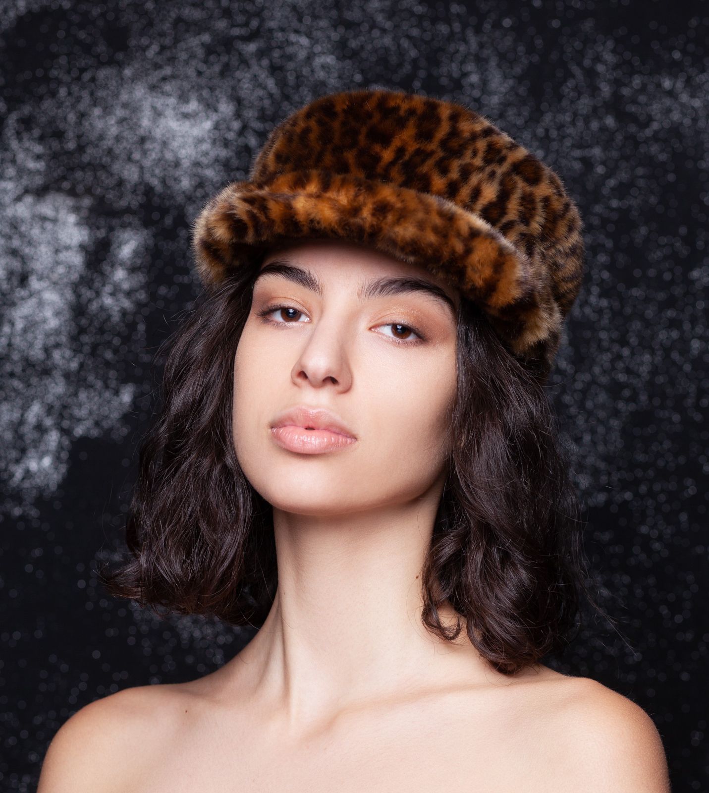 Photo #1 - Cap eco fur Tissavel - leopard